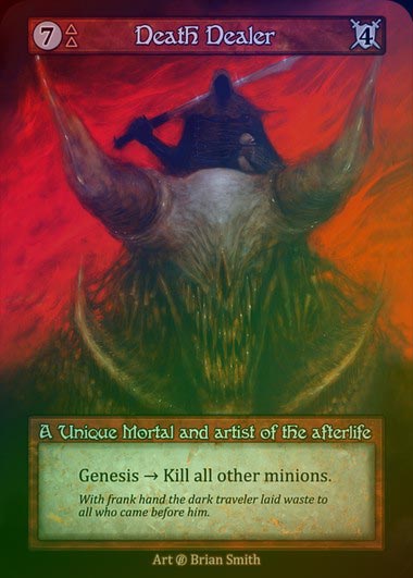 【FOIL】[Fire] Death Dealer [beta-Unique]